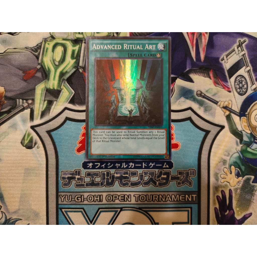 Thẻ bài Yugioh chính hãng Advanced Ritual Art - THSF-EN052 - Super Rare 1st Edition