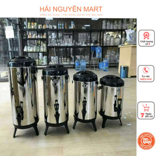 [HOT] Bình giữ nhiệt ủ trà sữa 3 lớp giữ nóng lạnh, đựng nước chuyên dụng pha trà 6L, 8L, 10L, 12L - Hải Nguyên Mart