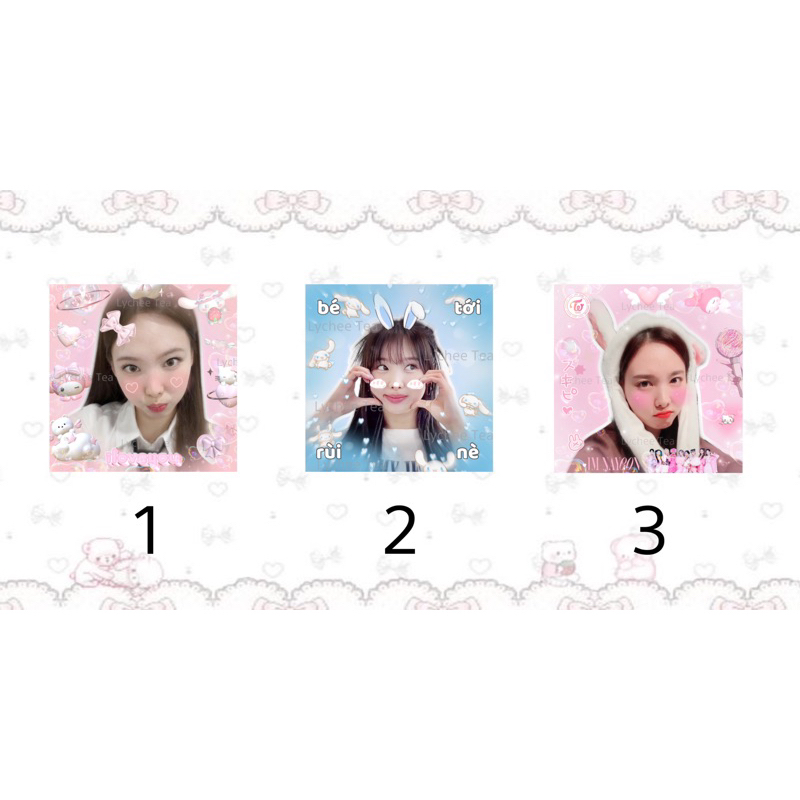 STICKER NIÊM PHONG NAYEON - TWICE - KPOP