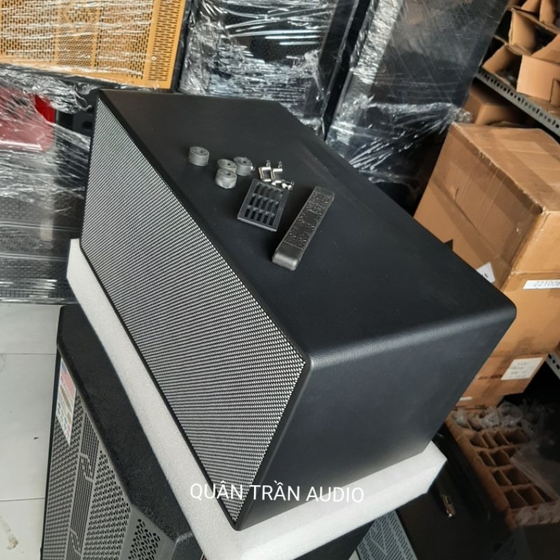 Vỏ Thùng Bass 20 Đôi Dùng Mạch K10_Bọc Da