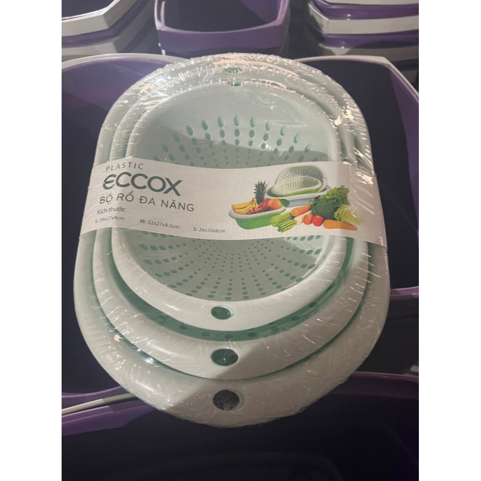 SET RỔ ECCO ĐA NĂNG 6 MÓN