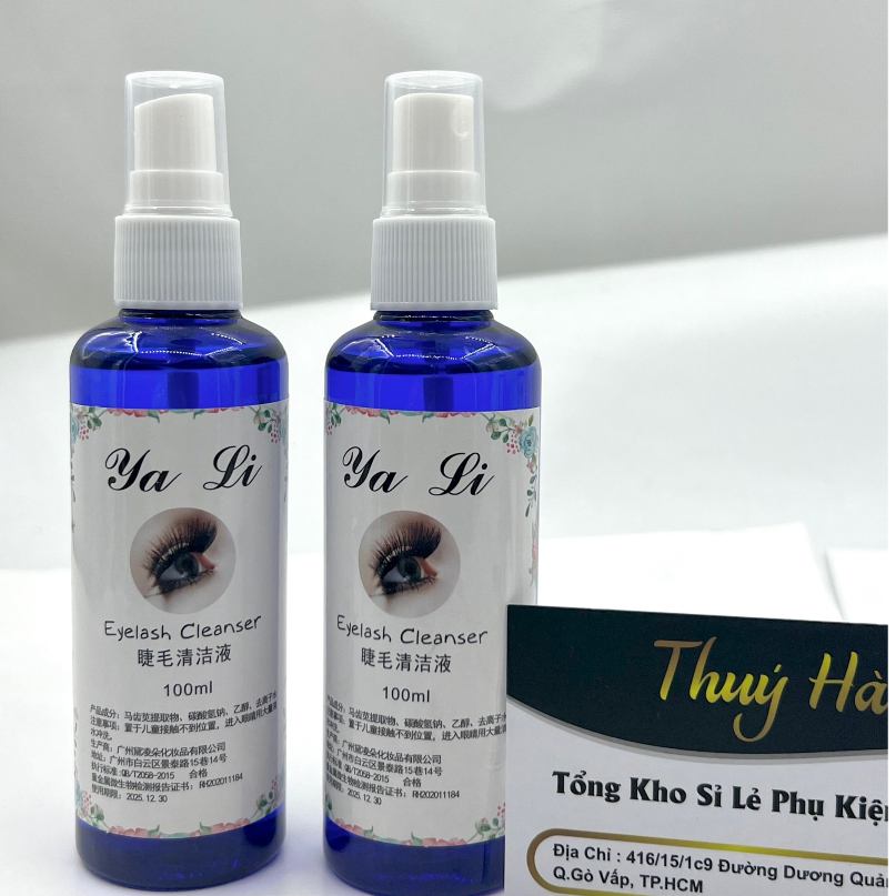 Nước tẩy trang, vệ sinh mắt giành cho mi nối_Dụng Cụ Nối Mi_Thúy Hà