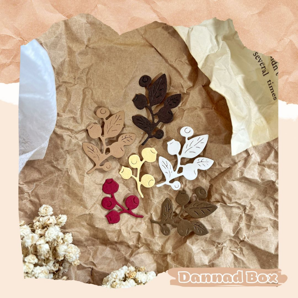 Tổng Hợp Các Mẫu Diecut Paper Cutting Mini Trang Trí Thiệp Handmade