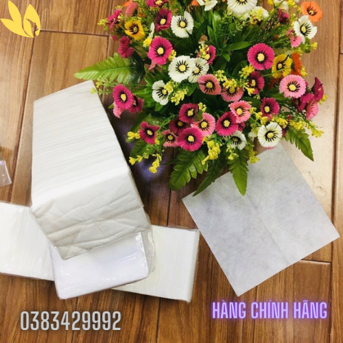 Khăn Giấy Lau Mặt Spa, Giấy Lau Mặt Đa Năng Khăn Lau Mặt Dai Mềm Mịn Dùng Tẩy Trang Và Rửa Mặt