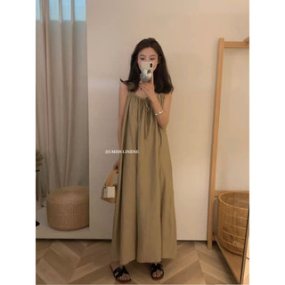 Váy Linen dây buộc 70081 IMISS