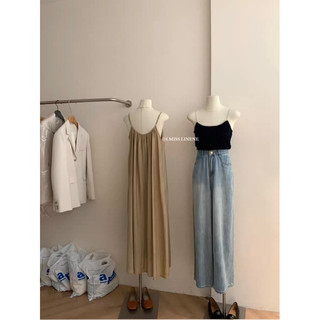 Váy Linen dây buộc 70081 IMISS