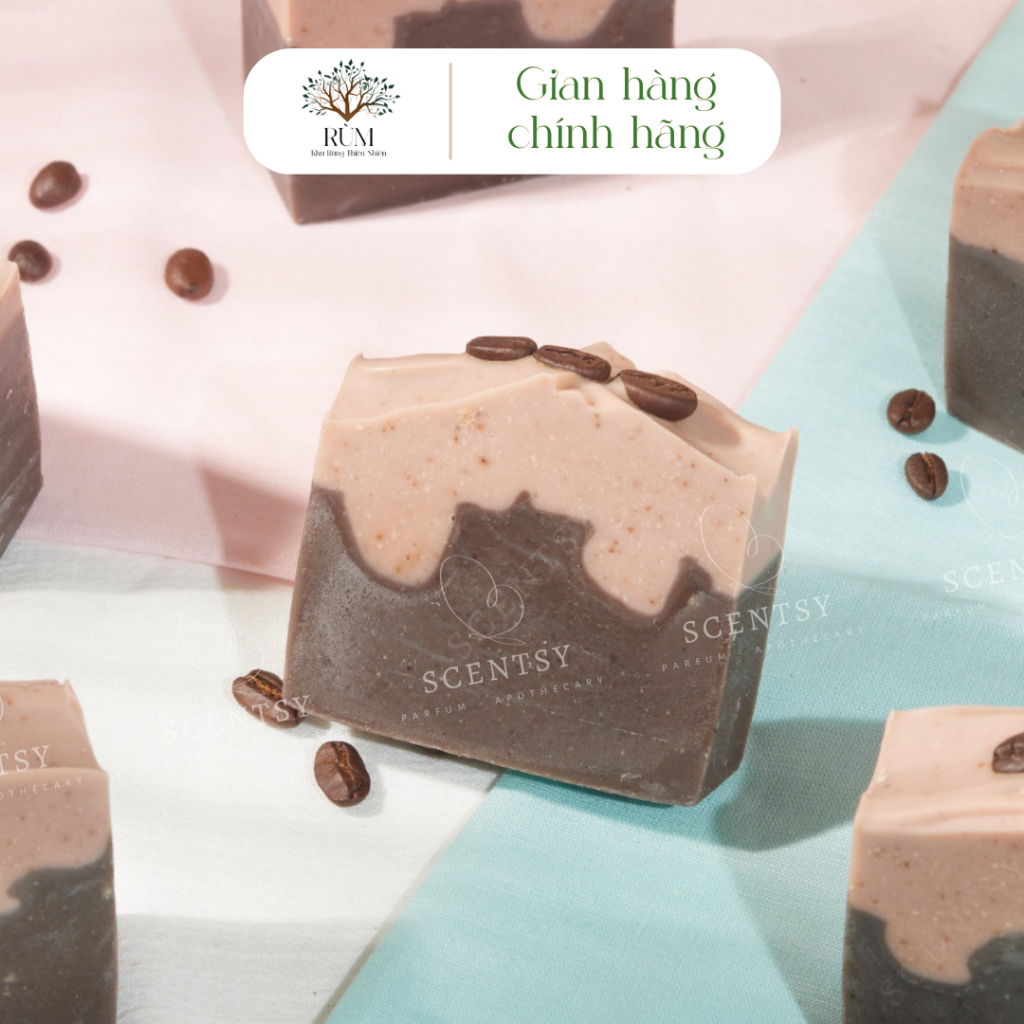 Xà Phòng Thiên Nhiên | Ngăn Ngừa Lão Hóa | Mùi Caphe - Cacao | Scentsy