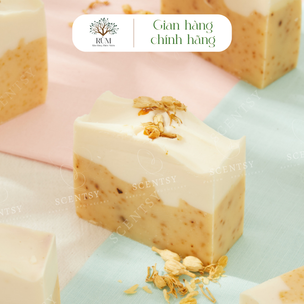 Xà Phòng Tắm Thiên Nhiên | Mùi Hoa Nhài | Sáng Da | Scentsy