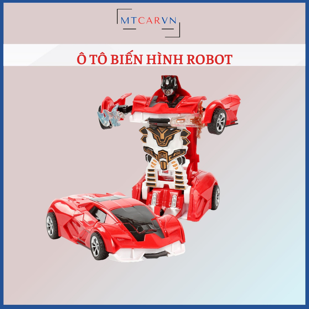 Đồ chơi Ô tô biến hình thành Robot khi va chạm
