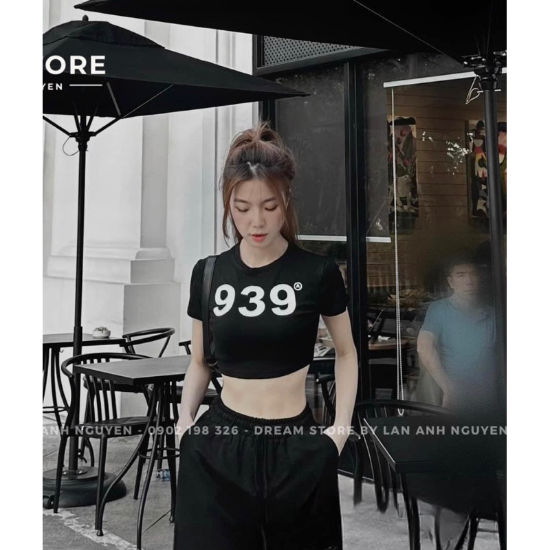 Áo croptop 939, chorm, X TTA876