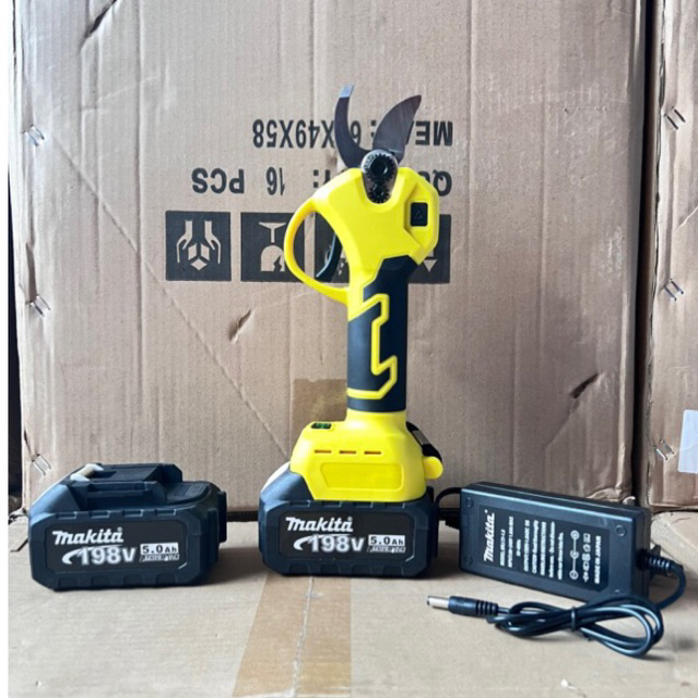 Máy Bấm Cành Cây,Máy cắt tỉa cành,kéo cắt cây dùng pin sạc, động cơ không chổi than siêu khỏe cho nghề làm vườn cây cảnh