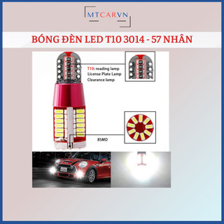 Đèn led t10 3014 57 nhân