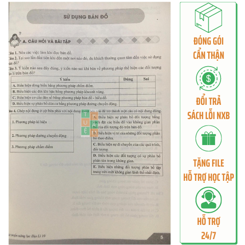 Sách - Phát triển năng lực Địa lí 10