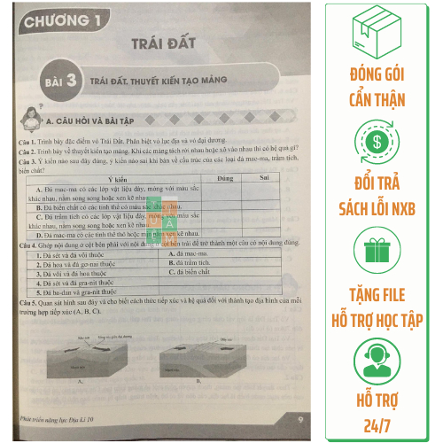 Sách - Phát triển năng lực Địa lí 10