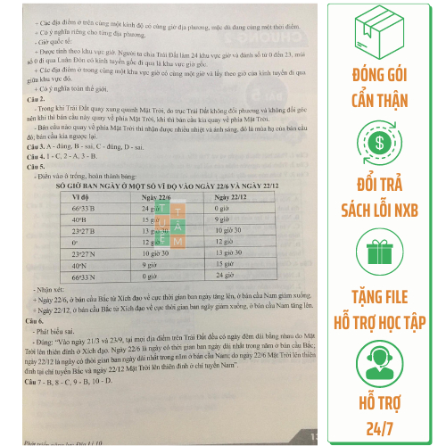 Sách - Phát triển năng lực Địa lí 10