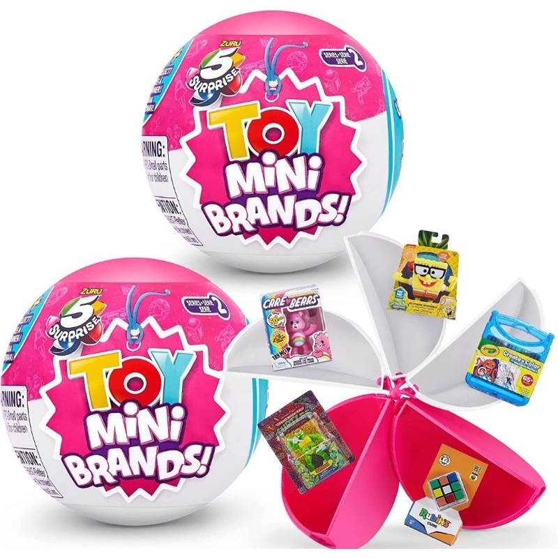 Set 24  mini Brands Calendar hay 3 quả toy series 1 hay series 2