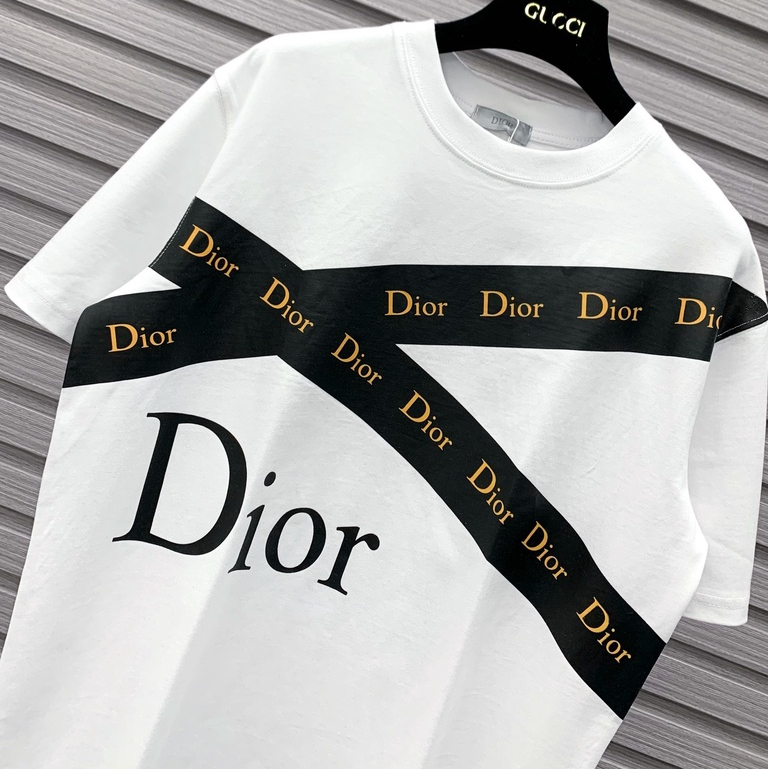 Áo phông Nam Nữ Dior họa tiết in chéo , Áo thun Nam Nữ form rộng Dior Chất Cotton Co Giãn 4 Chiều Siêu Đẹp