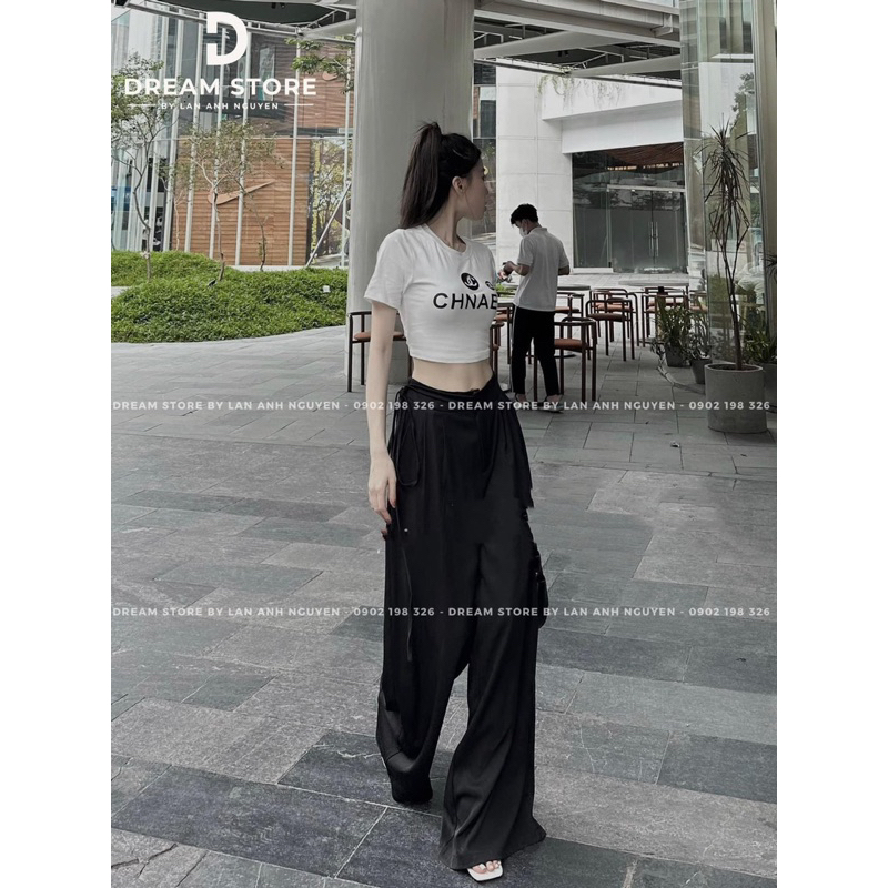 Áo croptop 939, chorm, X TTA876