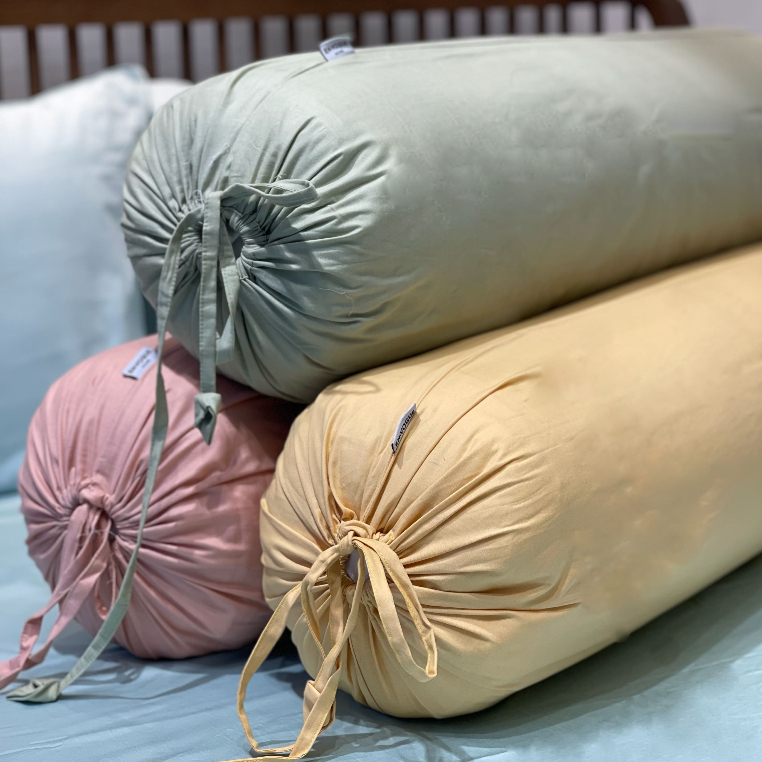 Vỏ gối ôm trơn màu - Cotton 100% Hàn Quốc - kích thước 70x100cm - Chăn Ga Gối EnVogue Home