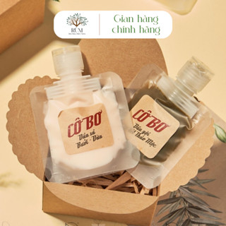 Dầu gội bồ kết thảo mộc I Dầu xả bưởi dừa I Phục hồi tóc hư tổn | 30ml Chăm sóc tóc Cô Bơ