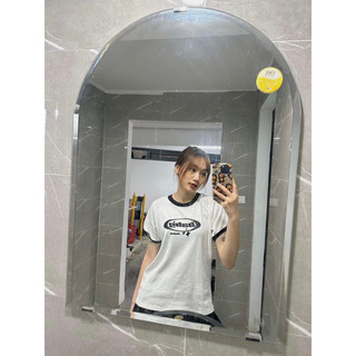 ÁO BABYTEE CHỮ MÀU TRẮNG