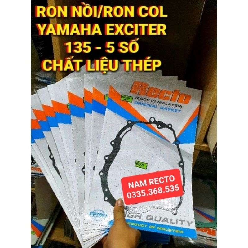 RON NỒI(RON CÔN/COL) EXCITER 135 5 Số đời 2011 MALAYSIA CHẤT LIỆU THIẾC TÁI SỬ DỤNG ĐƯỢC NHIỀU LẦN >>>