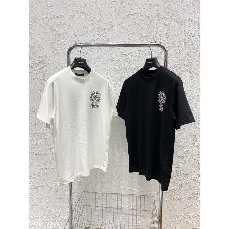 Tee Chrome x Kaws Unisex 100% Cotton