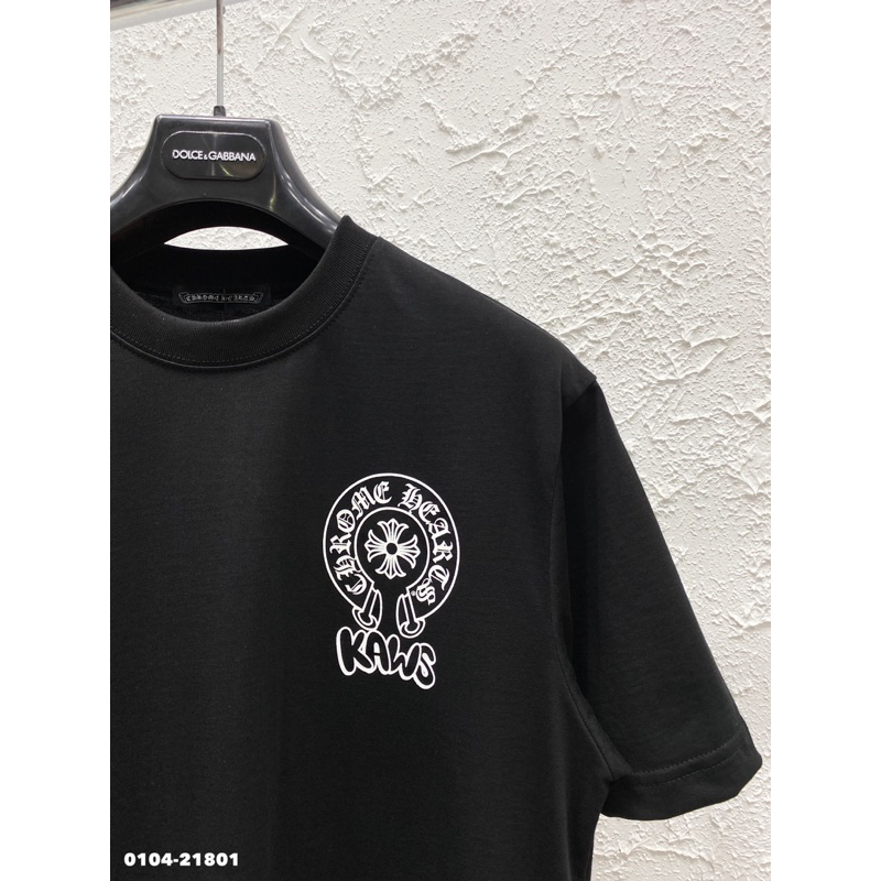 Tee Chrome x Kaws Unisex 100% Cotton