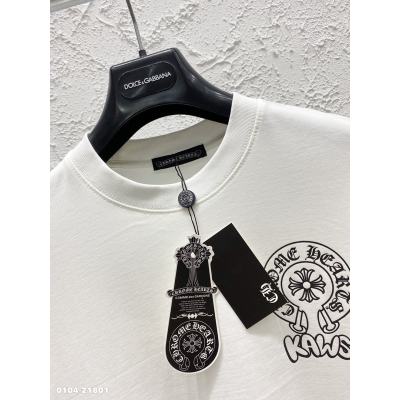 Tee Chrome x Kaws Unisex 100% Cotton