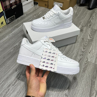 Giày af1 full trắng,thể thao nam nữ, giầy sneaker_air force 1 bản full trắng bản all White  đễ phối đồ full box