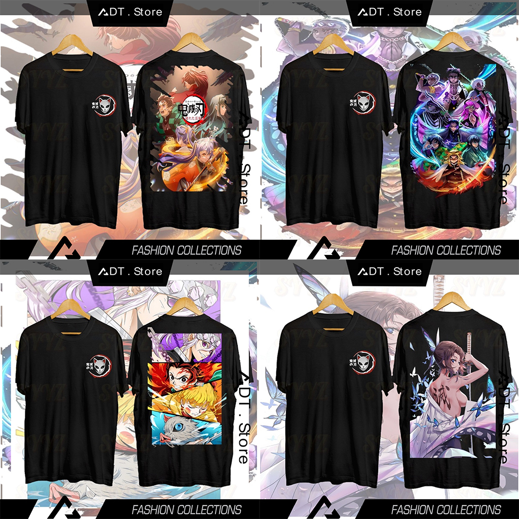 BST Áo thun Demon Slayer Kochou Shinobu Anime cực chất giá rẻ