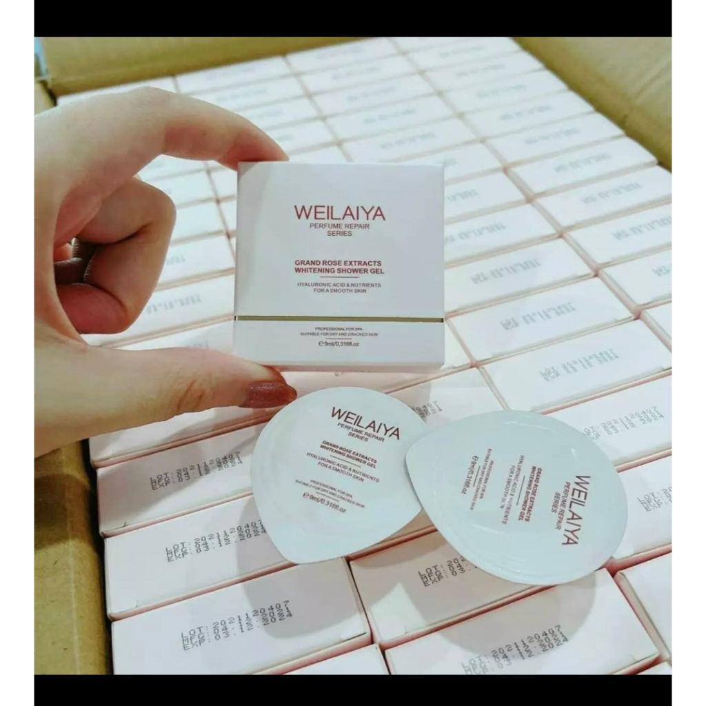 SÉT MINI SỮA TẮM TRẮNG DA WEILAIYA 20ML , MANG ĐI DU LỊCH , HƯƠNG NƯỚC HOA CAO CẤP