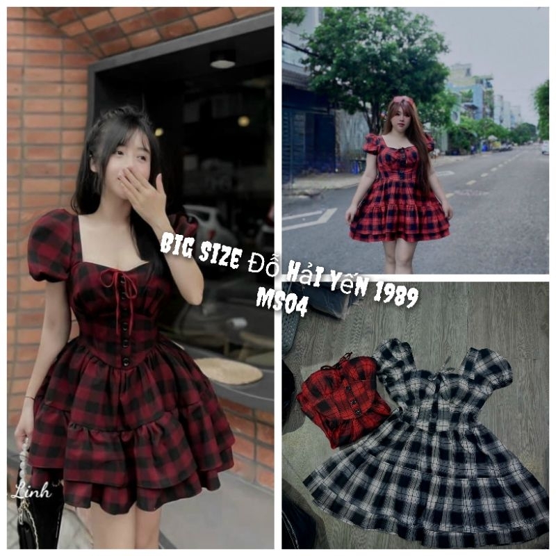 Đầm xoè Big Size (55kg đến 100kg) MS04