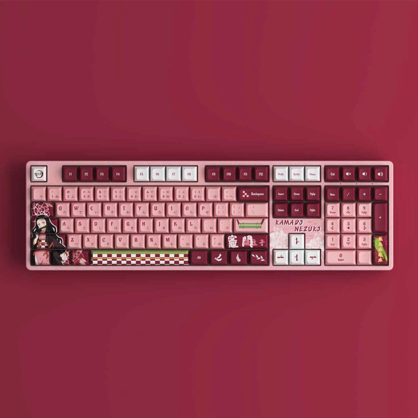 Bàn Phím Không Dây - AKKO 5108B Plus Demon Slayer – Kamado Nezuko