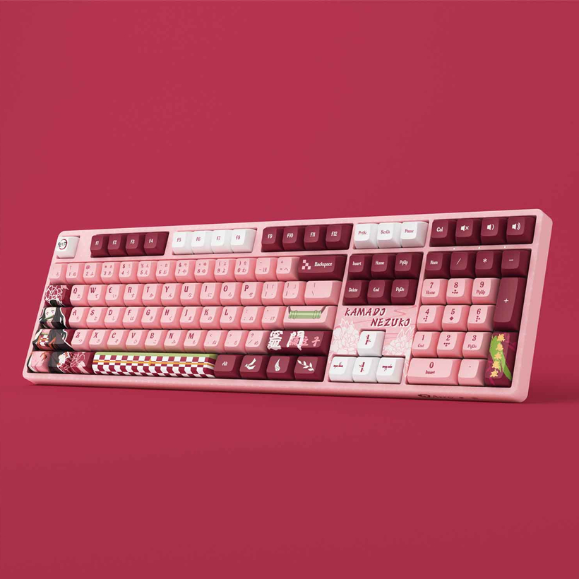 Bàn Phím Không Dây - AKKO 5108B Plus Demon Slayer – Kamado Nezuko