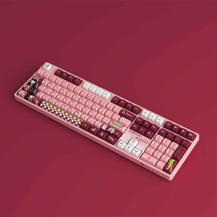 Bàn Phím Không Dây - AKKO 5108B Plus Demon Slayer – Kamado Nezuko