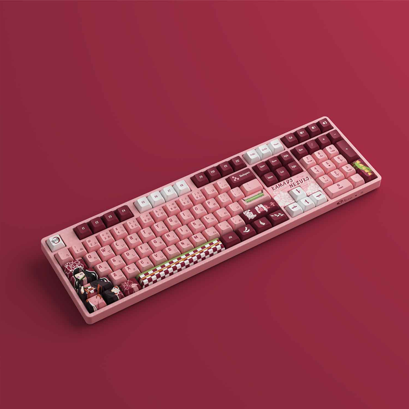 Bàn Phím Không Dây - AKKO 5108B Plus Demon Slayer – Kamado Nezuko