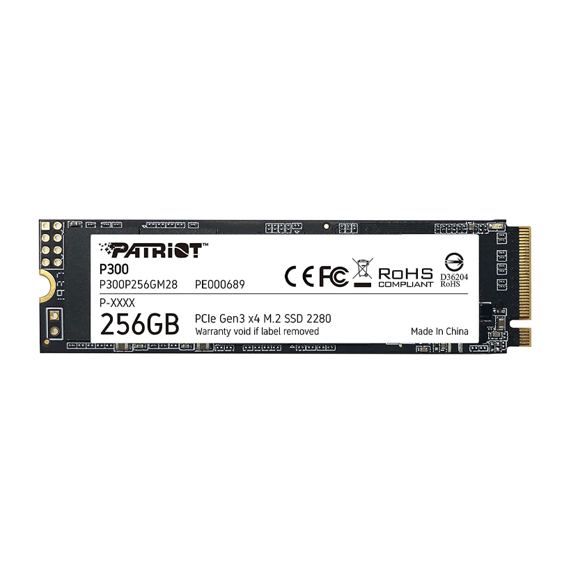 Ổ Cứng Máy Tính - SSD Patriot P300 PCIe Gen3x4 NVMe M.2 2280 | 256GB - 512GB - 1TB - Hàng chính hãng - Hoả Tốc HCM