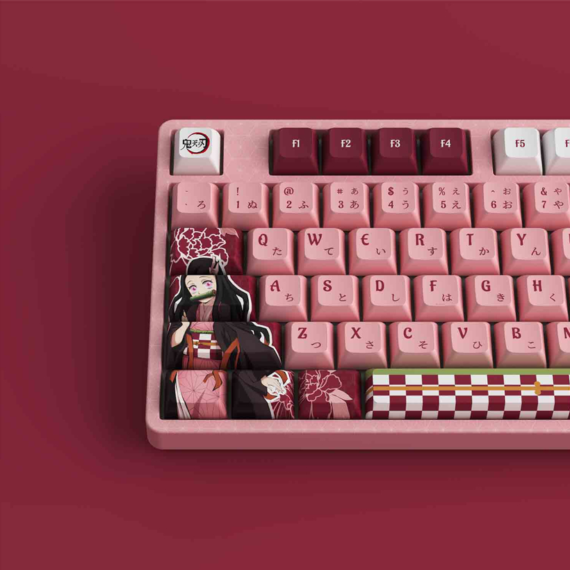 Bàn Phím Không Dây - AKKO 5108B Plus Demon Slayer – Kamado Nezuko