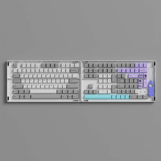 Nút Bàn Phím - AKKO Keycap set – Silent (PBT Double-Shot/Cherry profile/177 nút)