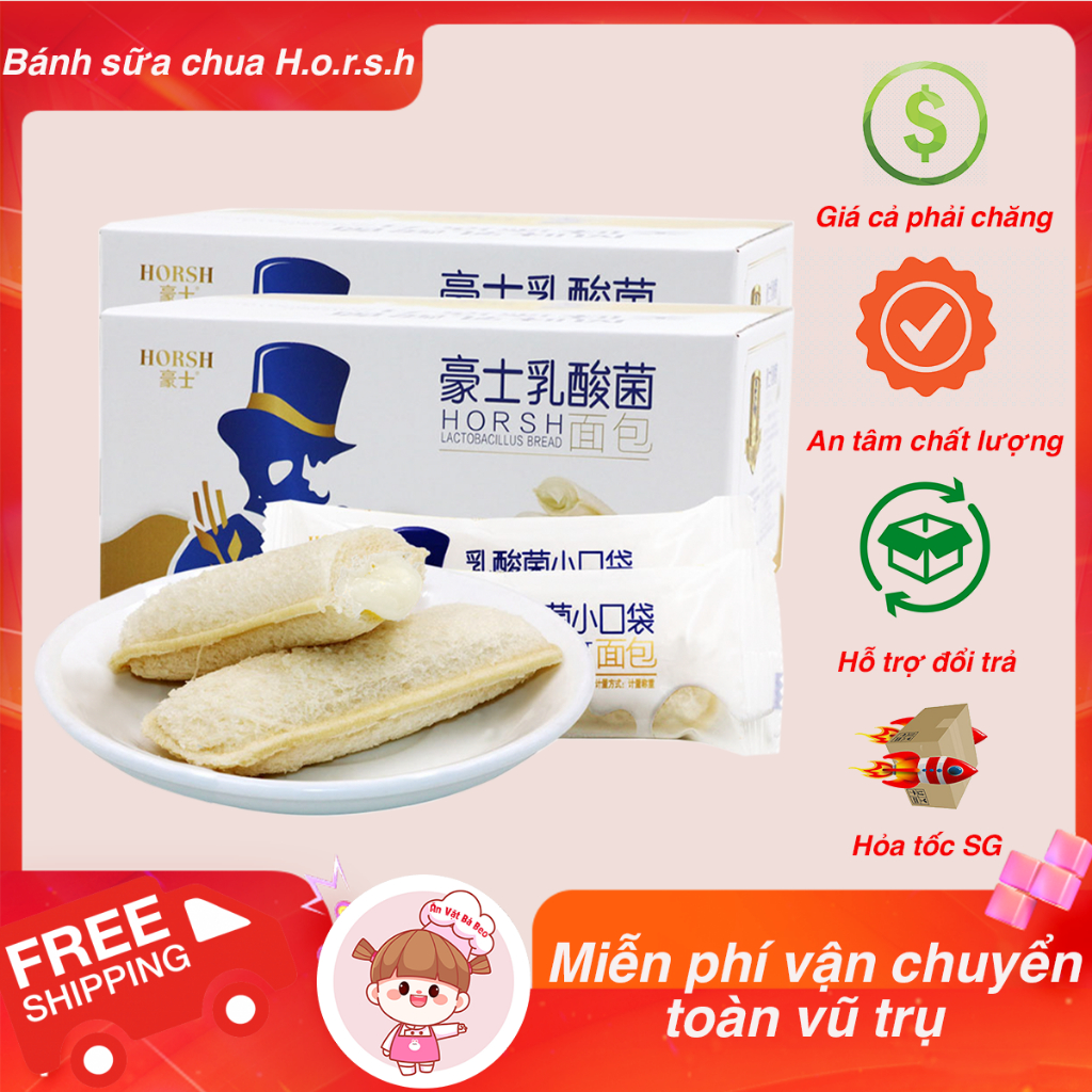 ✅1kg✅ Bánh Sữa Chua Ông Già HORSH hot ⭐  Ăn vặt Bà Beo ✅