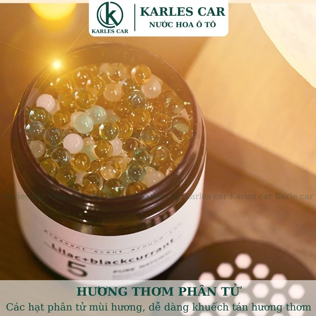 Sáp thơm xe ô tô cao cấp dạng hạt khử mùi xe hơi, tủ quần áo, phòng ngủ