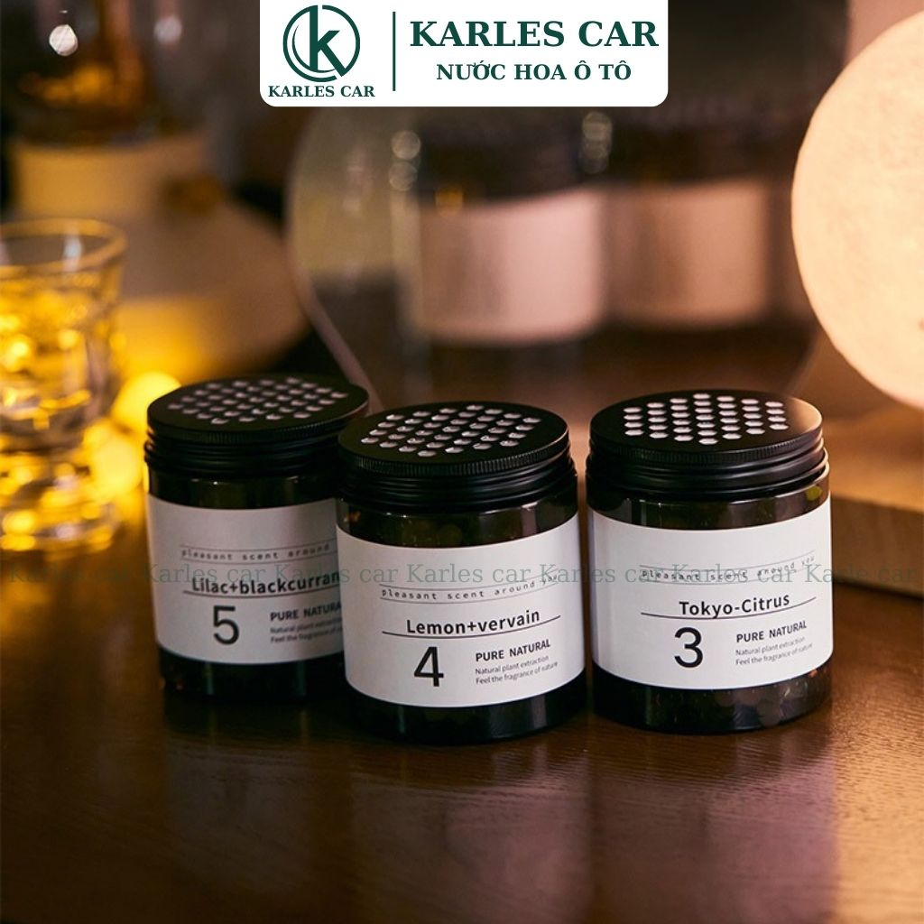 Sáp thơm xe ô tô cao cấp dạng hạt khử mùi xe hơi, tủ quần áo, phòng ngủ