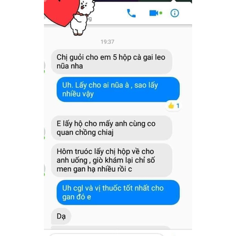 1kg = 2 hộp Viên cà gai leo mật nhân cực tốt cho gan,hạ men gan