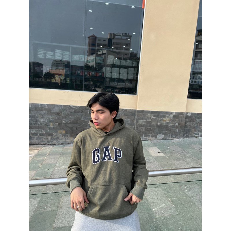 Áo hoodie GAP chất liệu nỉ dày dặn, áo hoodi Unisex hàng vnxk chuẩn chất lượng cao