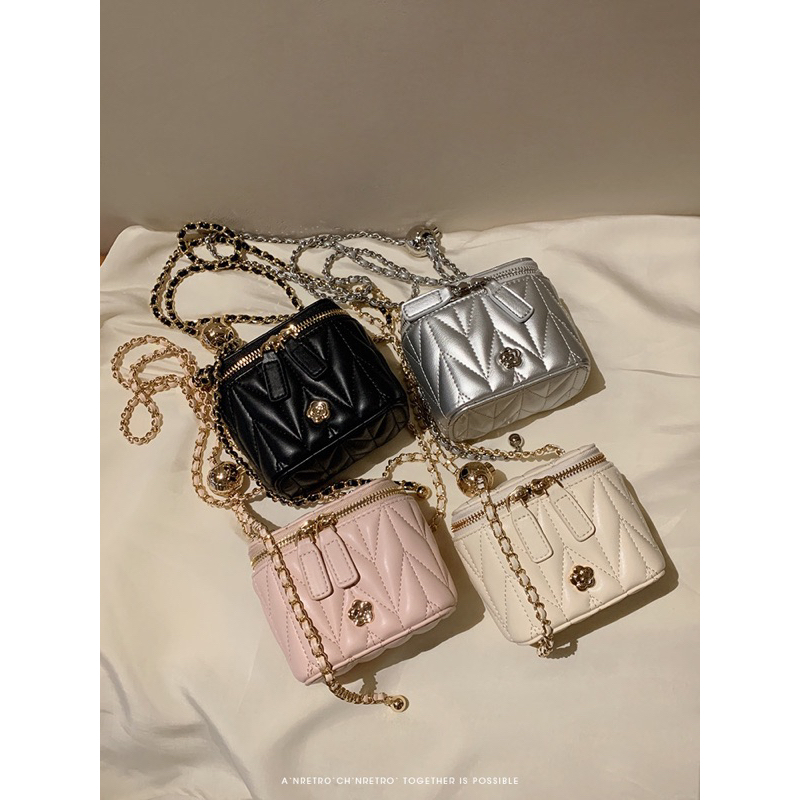 Túi Mini Nretro H30905 Hoa Trà Chính Hãng