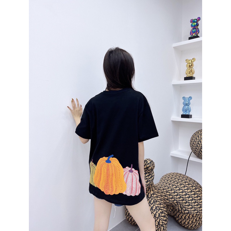 Áo thun LUIS.VUITTON trái bí dễ thương cá tính, áo phông nam nữ cặp đôi