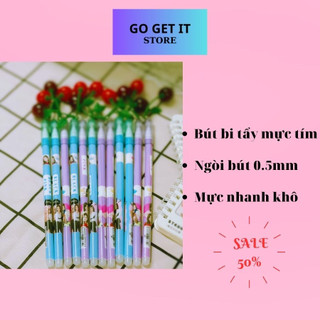 Bút bi/ bút gel/ bút mực tẩy được cute giá rẻ