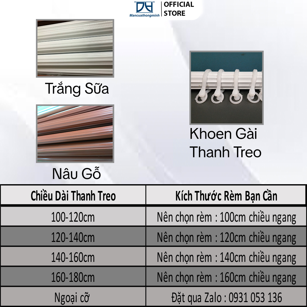 Rèm cửa sổ phòng ngủ Loại 1 hoàn thiện chống nắng cao cấp, màn vải decor cửa chính, cửa sổ MCVIP02 Mancuathongminh | BigBuy360 - bigbuy360.vn