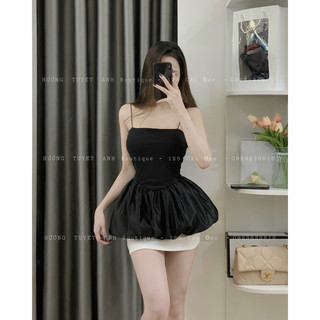 Áo cúp ngực bí phồng